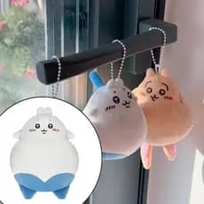 Chaveiro De Desenho Animado , Decoração De Boneca Fofa Brinquedo De Pelúcia Kawaii Engraçado C8n7