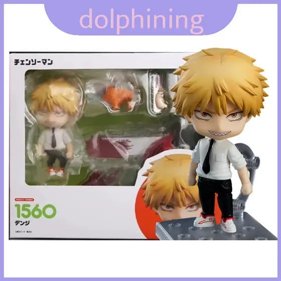 Motosserra Homem Denji Modelo Boneca Brinquedo Anime Feito À Mão De Qualidade Premium