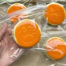 Brinquedo Mole Para Gato JENNIFERDZBF , De Silicone Super Macio De Recuperação Lenta , Cheesecake Sensorial De Comida Si