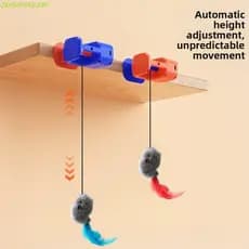 Brinquedo De Suspensão De Porta Elétrica JENNIFERDZBF , Brinquedos Criativos Para Gatos Com Movimento Automático Vocal ,