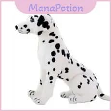 Brinquedo De Pelúcia Realista Detalhado E Luxuoso Para Cachorro 50cm Perfeito Aconchegos