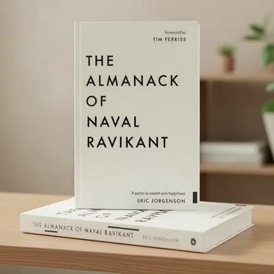 Anuário de Naval Ravikant: Um Livro sobre Mentalidade de Riqueza para Quarto e Sala de Estar
