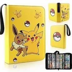 400pcs Álbum de Cartas Clássico Portátil Pikachu Pokémon Livro de Suporte Anime Presente de Aniversário para Crianças