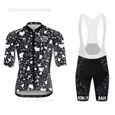 Conjunto de Camisa de Ciclismo de Manga Curta para Bicicleta, Equipamento de Competição para Equipes ao Ar Livre U3JB
