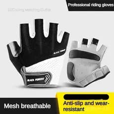 Luvas de Ciclismo para Bicicleta de Montanha, Motocicleta, Esportes, Montanhismo, Viagens, Fitness, Luvas de Meio Dedo A