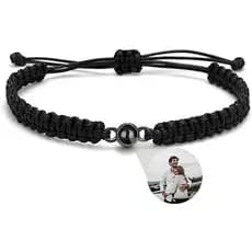[Pulseira Projetora Memória Fotográfica Personalizada Ou Foto Ajustável Namorado Namorada Presente