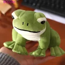 BOLONI Brinquedo De Pelúcia Sapo Verde , Boneca Macia De Desenho Animado Anime Mini , Engraçado De Algodão PP