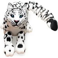 Animais Impressos Em 3D – 3D Articulados Flexíveis De Leopardo Da Neve De 8 Polegadas Para Alívio Do Estresse E Decoraçã