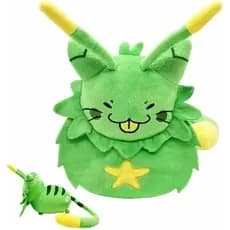 Bonito Gnarpy Regretavator Verde Alienígena Gato Brinquedo De Pelúcia Macio Boneca Personagem De Desenho Animado Exclusi