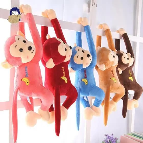 Macaco De Braço Longo Brinquedo De Pelúcia Presente Das Crianças Bonito Boneca Decoração Para Casa