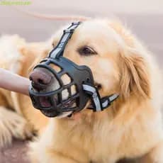 JENNIFERDZBF Focinho Para Cachorro Confortável , Acessórios Animais De Estimação , Cesta Morder , Latir , Mastigar , Seg
