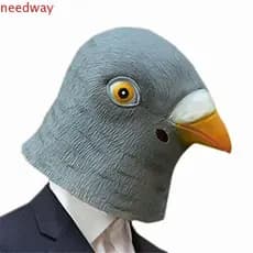 NEEDWAYB Máscara De Cabeça De Pássaro , Adereços De Festa , Adereço De Fantasia , Látex , Gigante