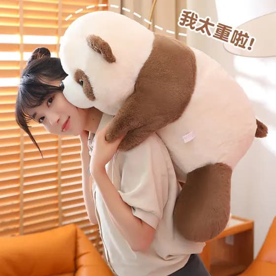 Tesouro Nacional Panda Gigante Boneca De Pelúcia Gordinho Macio Brinquedo Presente Do Dia Das Crianças Para Namorada Dec