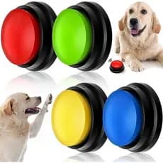 Botão de plástico para exercício de cachorro/gravação de som/0OLX
