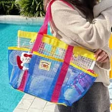 Bolsa De Praia Impermeável JENNIFERDZBF , Ombro Transparente De PVC De Grande Capacidade De Nylon , Multifuncional