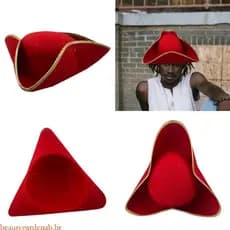 Chapéu Triangular Beautygardenab Festa de Carnaval Cosplay de Pirata Adequado para Fotografia de Adolescentes 0V7N