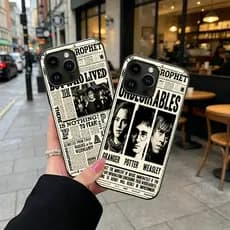 【Xiaomi/Redmi】 Capa De Telefone À Prova D'água Harry Potter 3D Motion Com Proteção Total Para Presente
