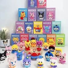 Brinquedo de Montar Personagem de Desenho Animado da Disney RXH4