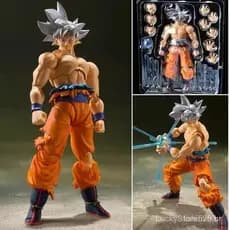 Boneco Goku Instinto Superior 15 cm Articulado Dragon Ball Z 7WHE P82C 154X