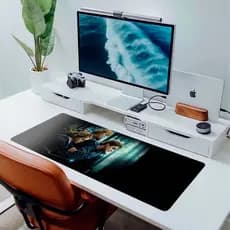Mousepad 80x30 Hogwarts Harry Potter Amigos Bruxos Filme Fantasy Gamer Deskmat Grande Alta Qualidade