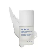 The Outset Sérum Facial Firmador de Colágeno Vegano, Sérum Facial Hidratante e Preenchedor, Sérum Não Pegajoso para Prep