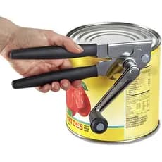 Abridor de Latas Manual NUFR, Abridor de Latas Comercial de Alta Resistência com Cabos Longos Revestidos de Borracha QJV