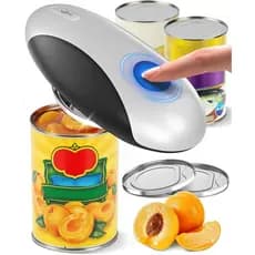 Abridor de Latas Elétrico Zoomsnail, Abridores de Latas Automáticos Recarregáveis com Abertura Suave de Um Toque e Tampa