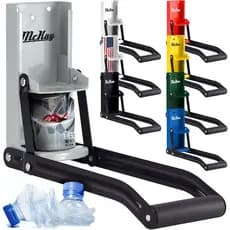 Mckay 16 Oz. e 12 onças. Esmagador de Latas de Metal, Esmagador de Latas Montado na Parede, Esmagadores de Latas para Re