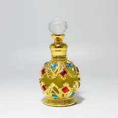 Óleo de Unção de Olíbano e Mirra com Pano de Oração – Óleo Sagrado para Cura, Libertação, Adoração e Bênção do Lar (15ml