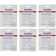 Máscaras Reparadoras para os Pés Aquaphor, Meias Hidratantes para Pés Secos, Tratamento Hidratante para os Pés com Óleo