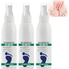 Spray Desinfetante para os Pés com Óleo de Tea Tree, Spray para os Pés com Óleo de Tea Tree, Spray Desinfetante Transpar