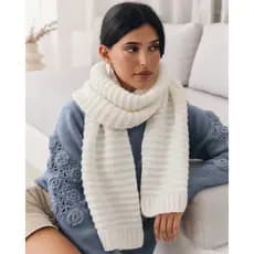 Cachecol de Malha Premium Unissex para Clima Frio, Cachecol Masculino, Cachecol Feminino KPA3