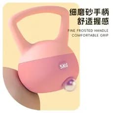 Kettlebell macio para uso doméstico, kettlebell macio para exercícios de glúteos para mulheres, 2kg, 3kg, 4kg, 5kg, 6kg,