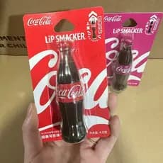 Bálsamo Labial Lip Smacker Coca-Cola, Base para Batom, Hidratante e Nutritivo, Tipo Frasco