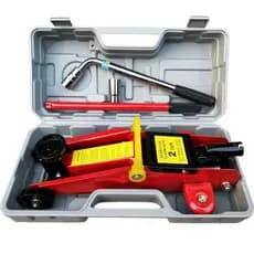 Macaco hidráulico horizontal de 2 toneladas para carros, macaco para carros pequenos, ferramenta de troca e reparo de pn