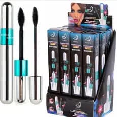Febella - Mascara de Cilios 2 em 1 a Prova Dagua 4D MA3041 - 12 Unidades