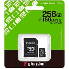 Cartão De Memória Sd Kingston Canvas Select Plus 256Gb