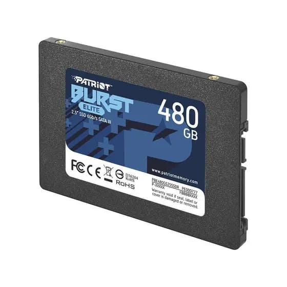SSD PATRIOT BURST 480GB 2,5 SATA 3 PBE480GS25SSDR