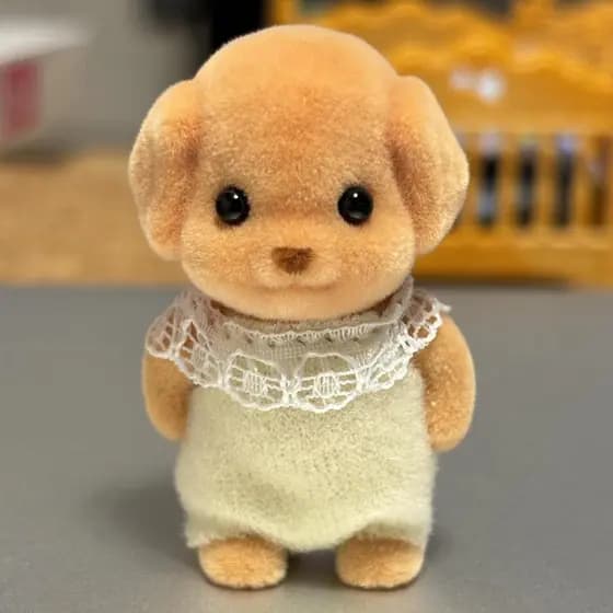 Senbel família Poodle boneca decoração pequeno nariz Ga boneca brinquedo assunto namorada presente na moda bonito animal