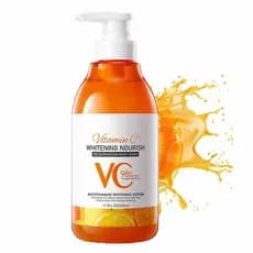 Sabonete Líquido Corporal de Vitamina C e Limão, Sabonete Líquido Corporal Natural Nutritivo com Vitamina C, Gel de Banh