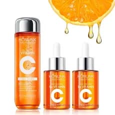 Sérum Facial Premium 5X Vitamina C Coreano 30ML, Essência Facial Hidratante, Ácido Hialurônico, Centella para Pele Facia