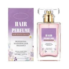 Perfume Capilar, Perfume de Feromônios para Mulheres, Perfume de Óleos Essenciais para Cabelo, Spray Nutritivo e Hidrata