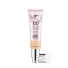 IT Cosmetics CC+ Cream Illumination - Base de Cobertura Total Radiante com FPS 50+, Corretor de Cor e Sérum Hidratante A