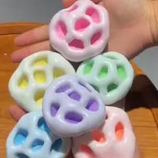 Gelo Macio Mochi Squishy Stress Ball Squeeze Toy Lento Rising Bonito Pastel Cor Anti Ansiedade Bola De Massa Artesanal P