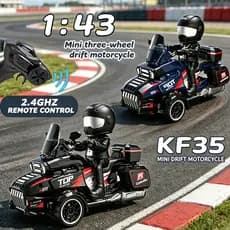 Alta Velocidade Escala 1 : 43 Crianças Recarregável Carro De Controle Remoto Brinquedos RC Drift 2.4G LED Luz Escalada F