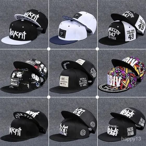 Chapéu masculino versão coreana na moda hip-hop chapéu guarda-sol boné de beisebol feminino verão casual chapéu de sol b