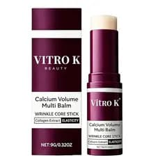 BeautyStick, BeautyCalciumBalm, CalciumMultiBalm - Bálsamo Hidratante de Colágeno em Bastão para Olhos, Pescoço, Rosto e