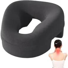 Almofada para Deitar de Bruços, Apoio de Cabeça para Massagem na Cama, Almofada para Deitar de Bruços, Com Memória, Almo