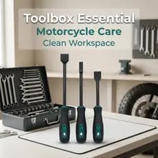 Kit Raspador De Vedação De Motocicleta , Durável , 3 Peças , Aço Inoxidável , Tira Meteorológica , Adesivo , Ferramenta