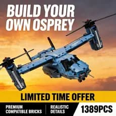 Peixe De Grandes Dimensões Águia V22 Helicóptero Bloco De Construção Brinquedos J-20 Crianças Educacional Montagem Menin